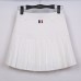 學院AA高腰百褶裙網球裙半身短裙褲(黑色)(XL) J-12952