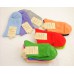 韓國糖果色時尚純棉短襪女襪少女襪(顏色隨機) J-11768